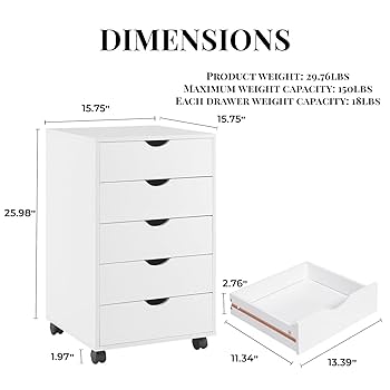 chimmy様② C5249 FRAMeWORK× Drawer Amazon.com: Eapmic Plastic Drawers,Storage Cabinet with 5